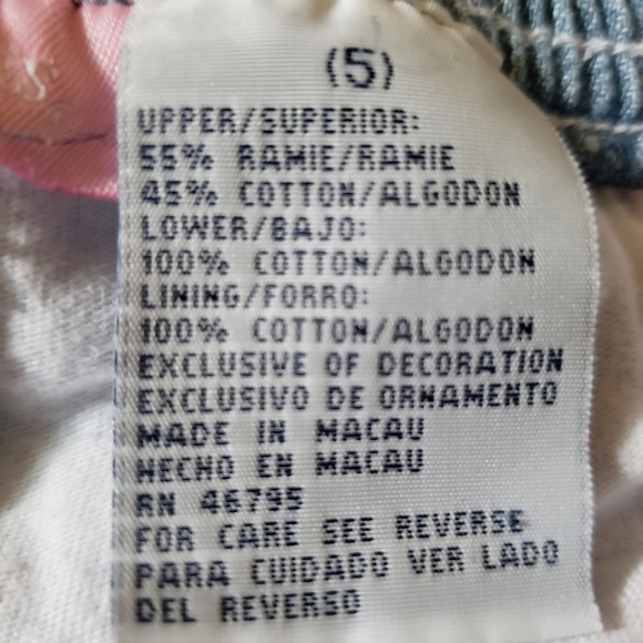 Kids headquarters Girls skirt denim and fabic - Picture 6 of 6